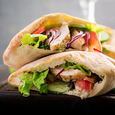 Akár a strandon lennénk - gyros recept