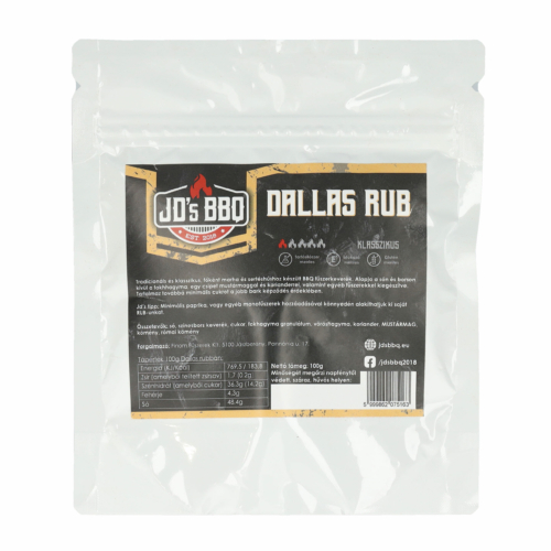 JD's Dallas Rub 100g