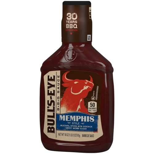 Bull's Eye Memphis BBQ szósz 510g