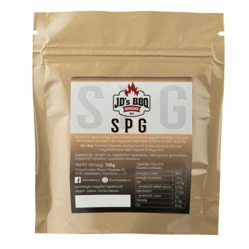 SPG (só, bors, fokhagyma) BBQ fűszerkeverék