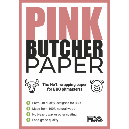 Grilldepot Pink butcher hentespapír 61cm x 50m LÉGI EXPRESSZ IMPORT